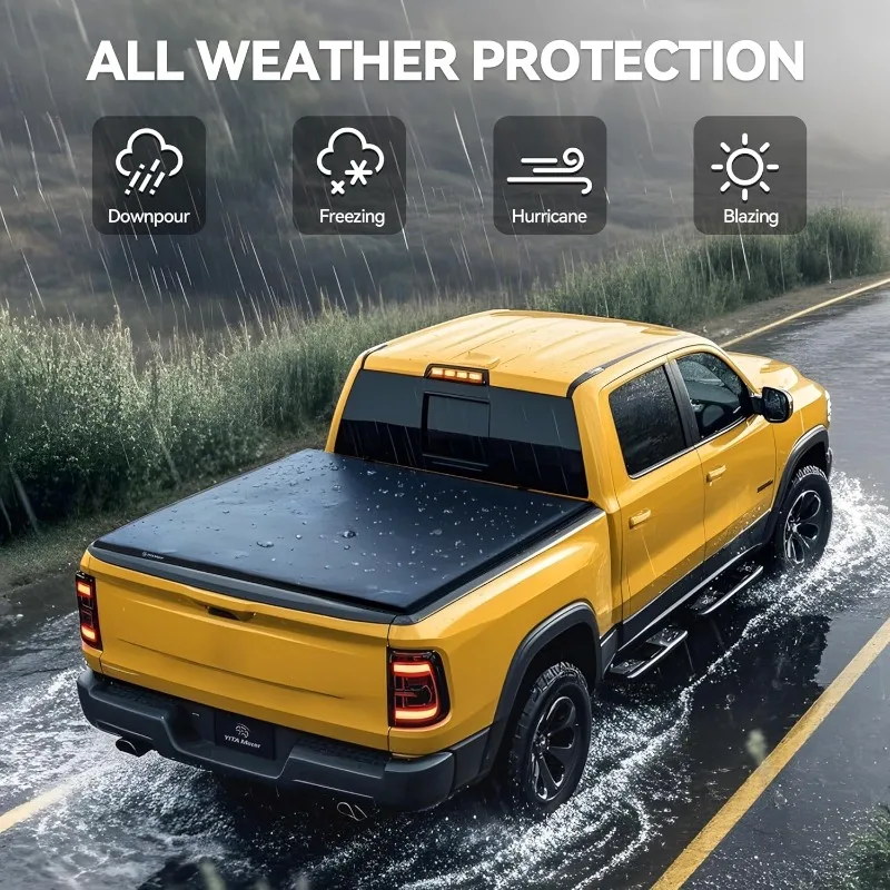 Soft Tri-Fold 5.2′ Tonneau Cover 5