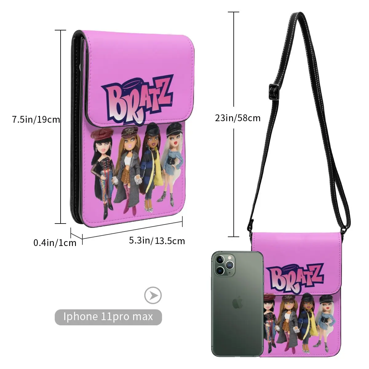 リルブラッツ BRATZ　バッグ　ポーチ　タグ付き新品未使用 Sa3ab34f257b4440e8710c1deae3b1