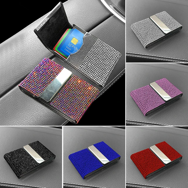 Nuovo porta carte Flip Cover Smart portafogli uomo donna Business Bank  portacarte in acciaio inossidabile custodia tascabile accessori da viaggio  - AliExpress