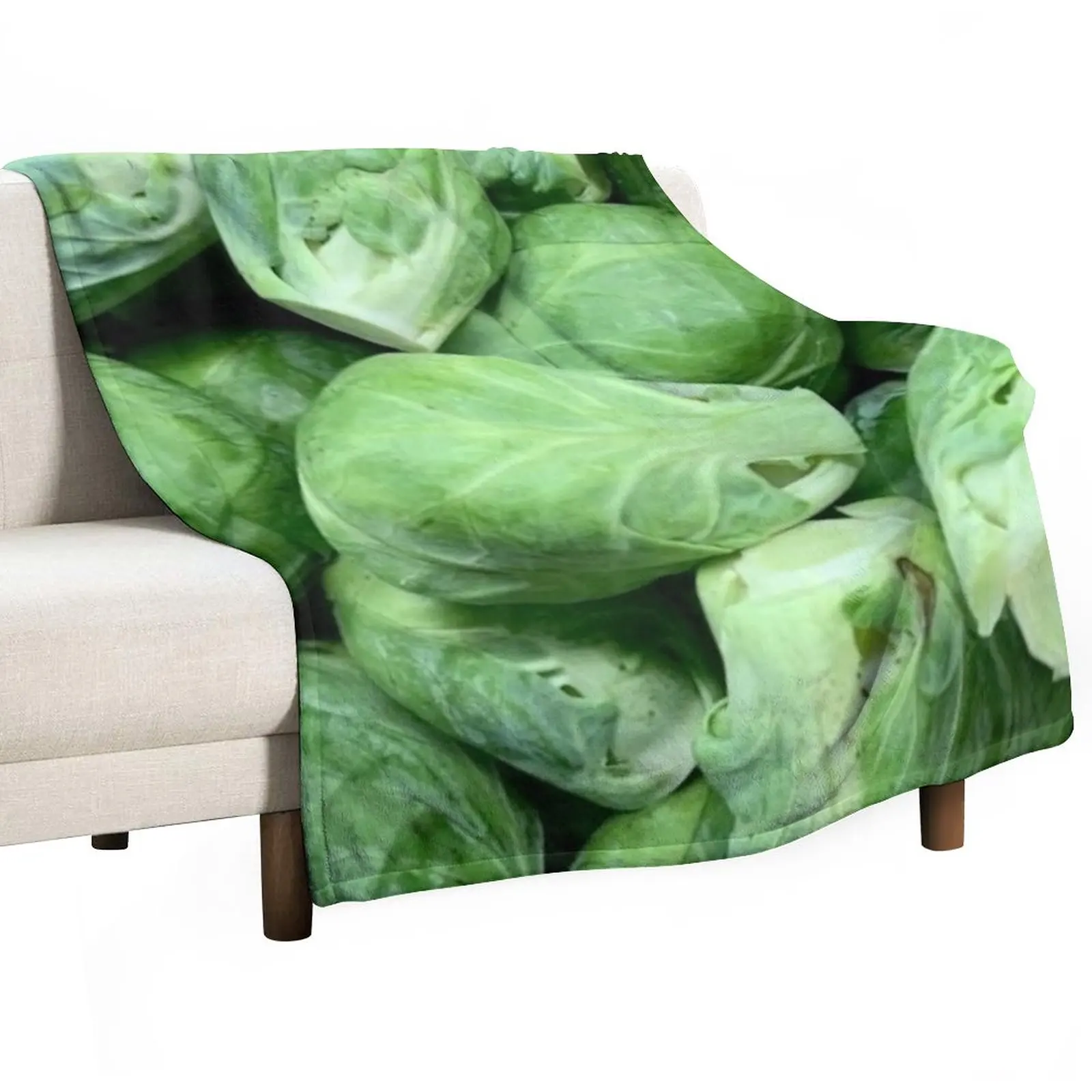 

Brussel Sprouts Throw Blanket Personalized Gift Blankets For Sofas