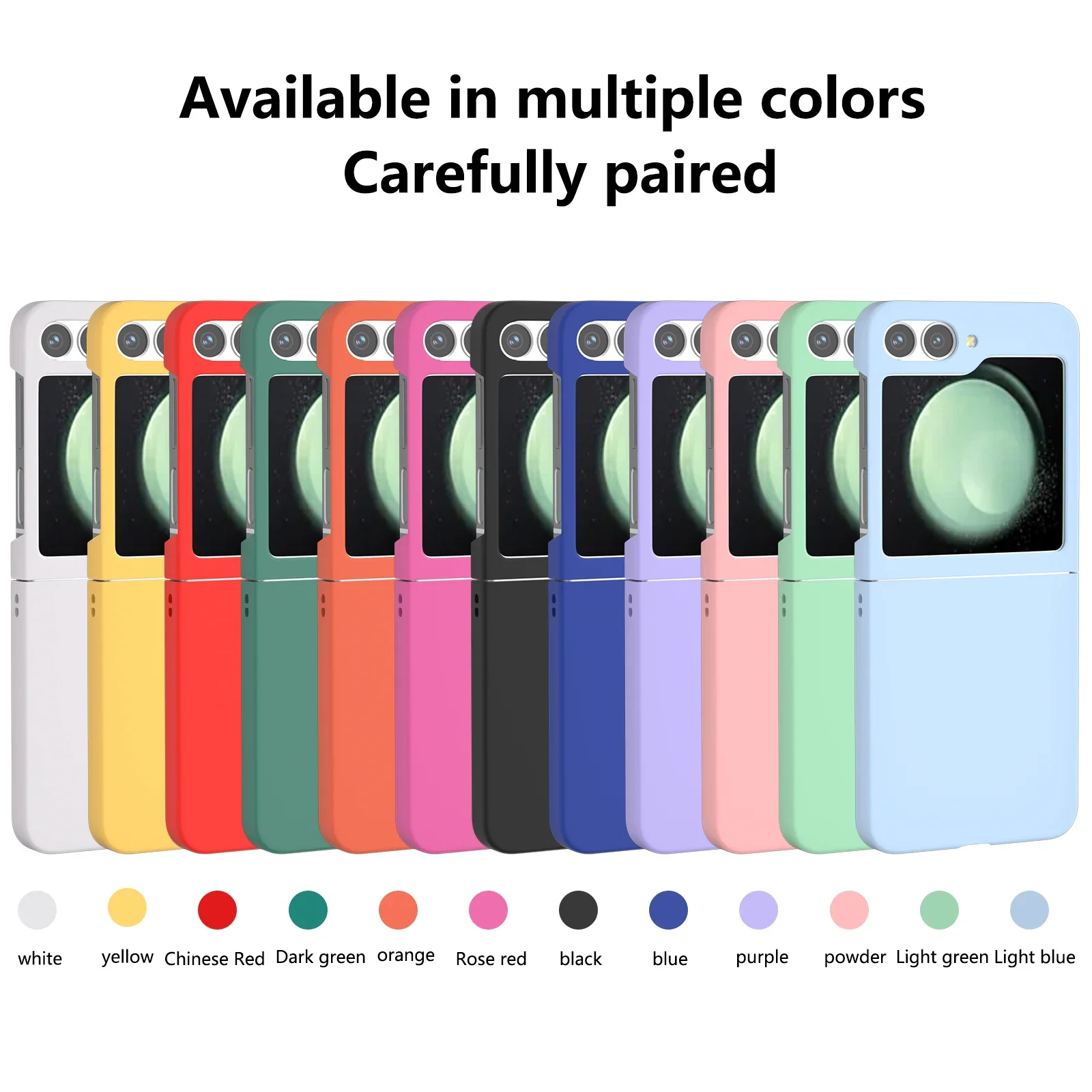 2025 Ultra Thin Matte Skin Feel Luxury Shockproof Foldable Phone Case