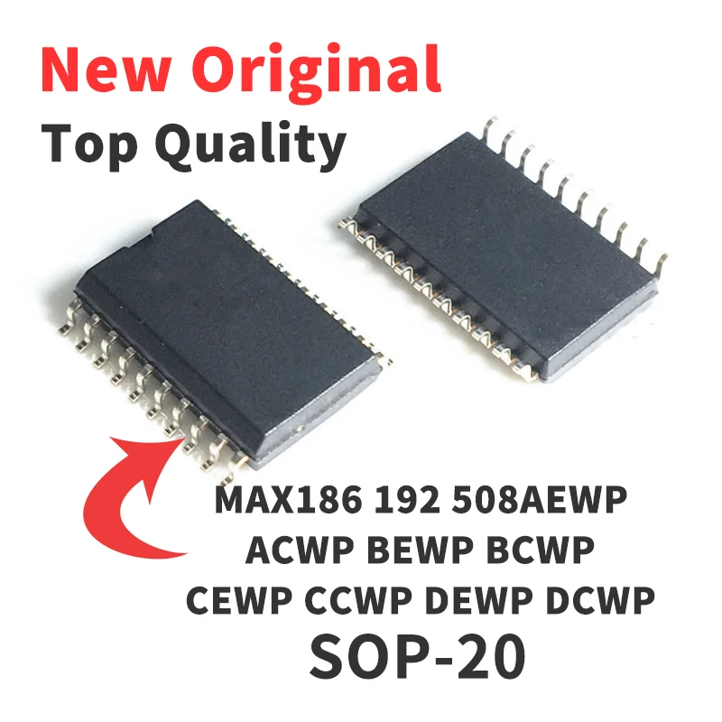 

MAX192BEWP MAX186BEWP MAX186DEWP MAX186CEWP MAX186AEWP MAX508BEWP BCWP BCWP BCWP DCWP CCWP ACWP SOP-20 Chip IC New Original