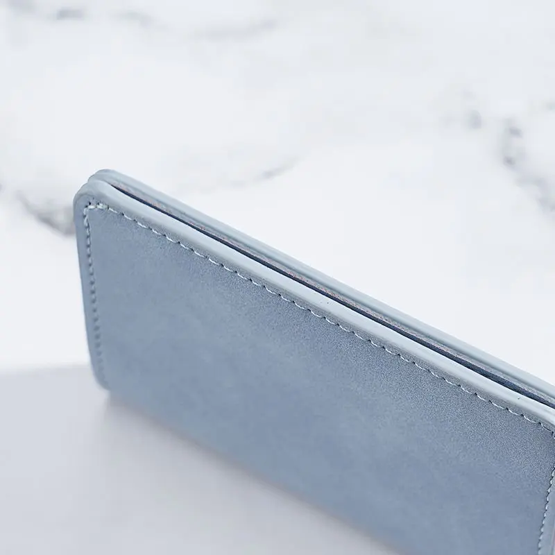Ultradünne Mini-Brieftasche für Herren, multifunktionale Führerschein-Ledertasche, Ausweishülle mit mehreren Steckplätzen, Anti-Entmagnetisierung – Detail 6