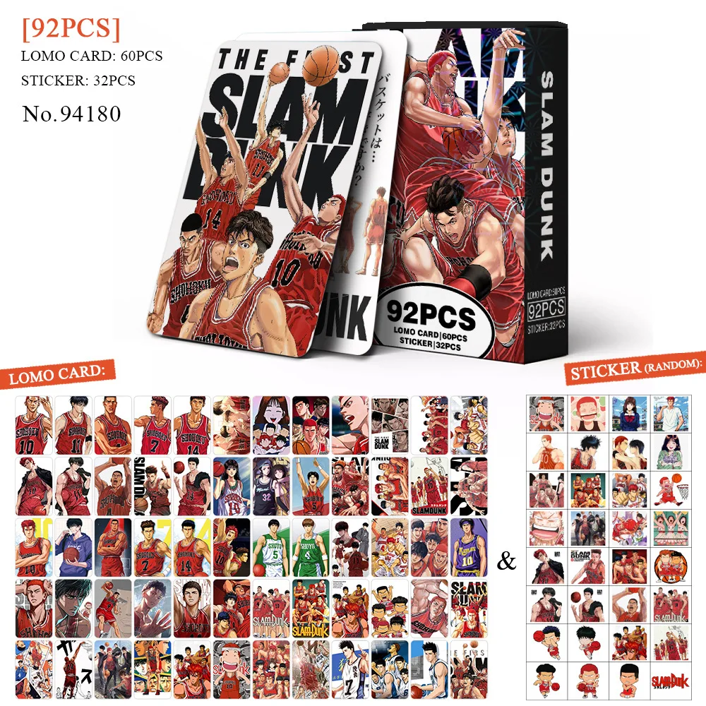 Anime Collection Cards Attack on Titan Lomo Card Postcard Toy Haikyuu Apothecary Diaries Honkai Star Rail With Stickers Gift