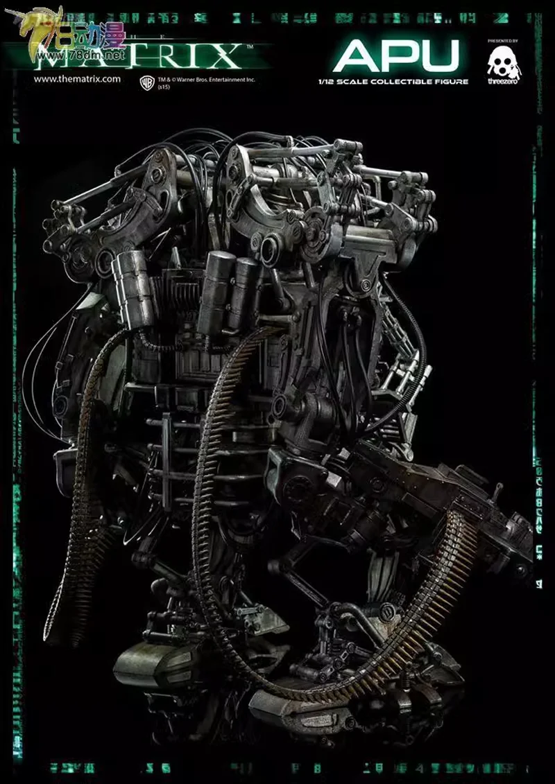 Threezero 3A The Matrix APU Robot Mech Action Figure Model
