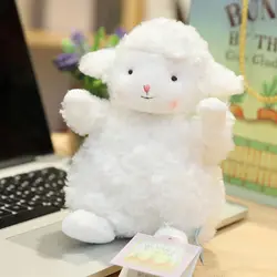 Muñeco de peluche de 20 Cm para niña, muñeco de cordero Kawaii, regalo de Navidad, almohada, regalo de cumpleaños