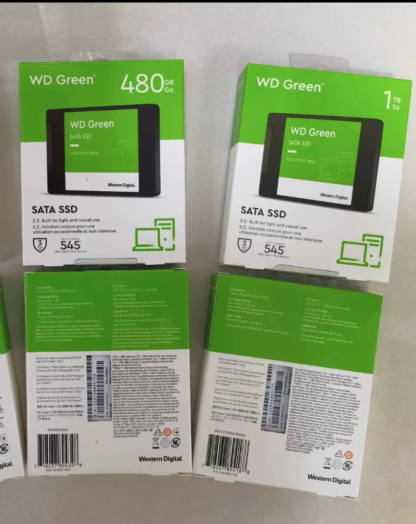 Western Digital SSD WD Green 480 Go - Disque dur Western Digital