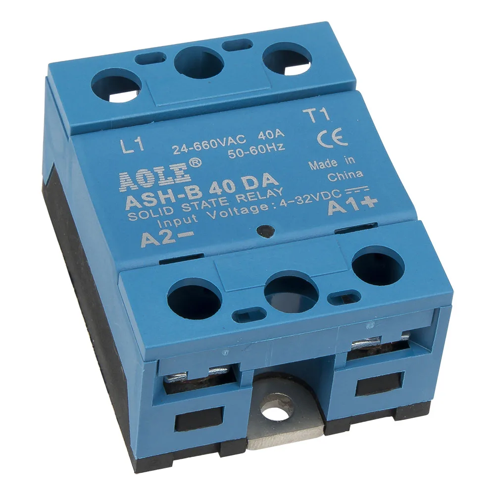 

ASH-B-40DA single phase DC to AC 40A AC 660V solid state relay 40DA SSR