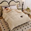 2024 new class A rabbit velvet thick blanket thickened winter quilt core milk velvet winter quilt student dormitory warm 5