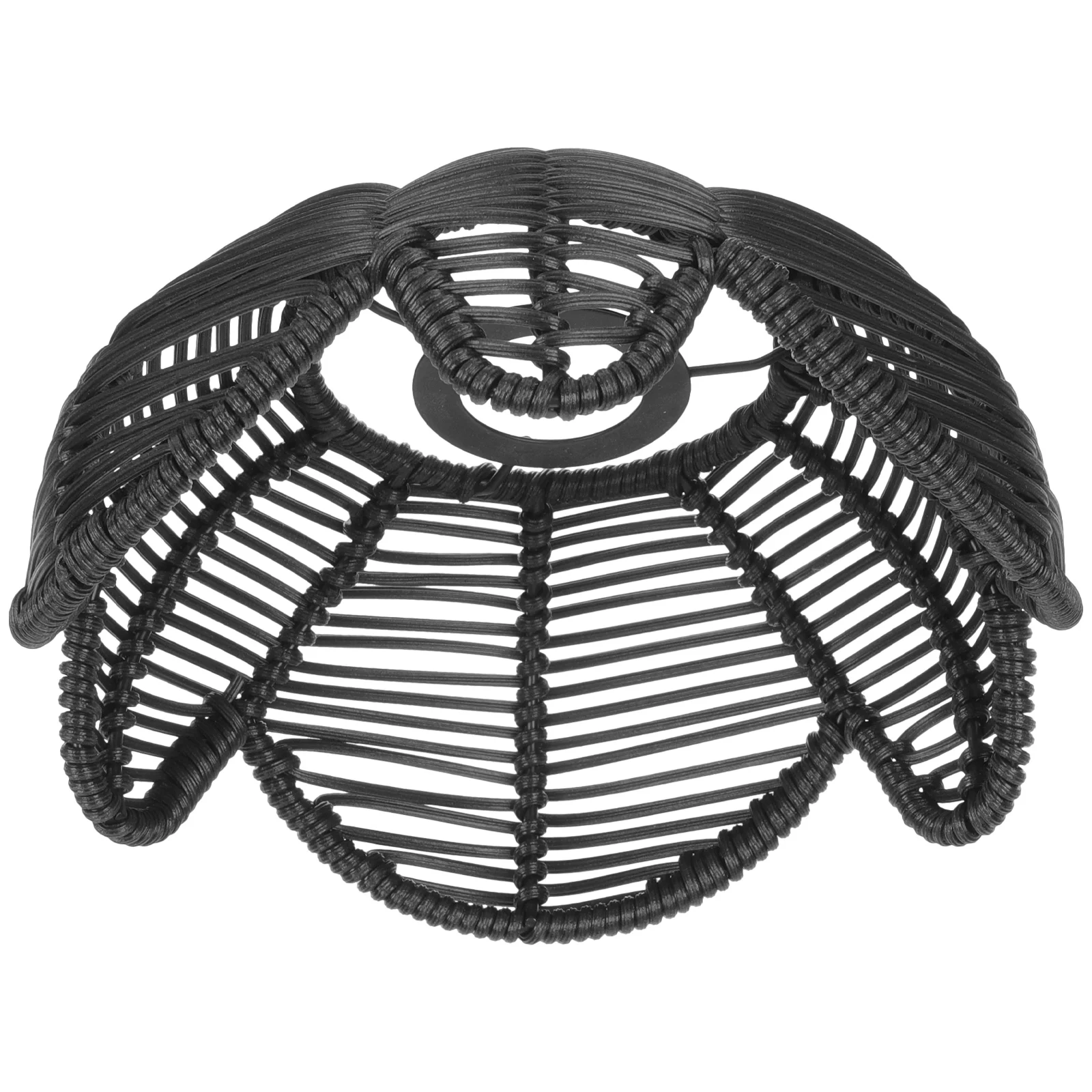 

Rattan Lampshade Shades for Restaurant Replacement Imitation Light Bulb Small Decorate Table Pendant Woven Ceiling Fan