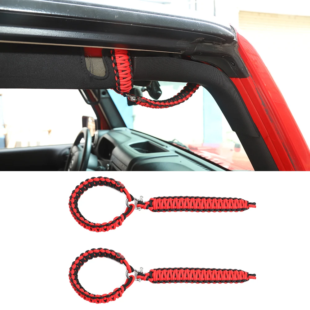 Car Top Handle For Jeep Wrangler Jk Jl Gladiator Jt 2007 Up Armrests