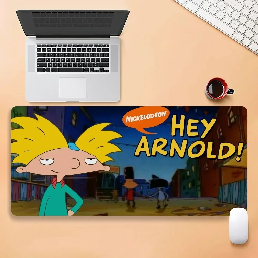 Cartoon H-Hey A-Arnold Funny Mouse Pad Office Large PC Computer Desk Keyboard Game Rubber Big Laptop Table 6
