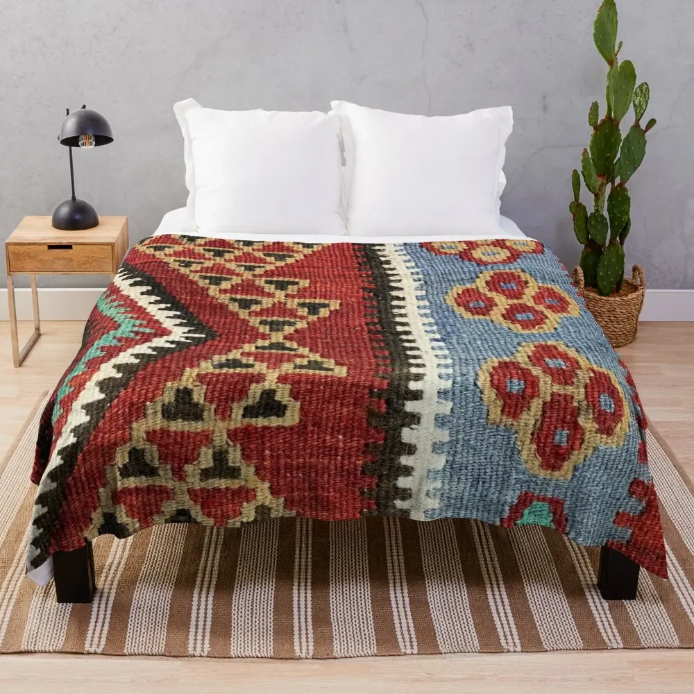 

Decorative Kilim, Navaho Weave, Woven Textile Throw Blanket heavy to sleep bed plaid Blankets