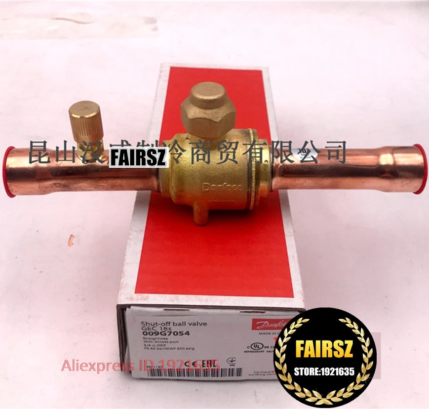 Original DAN.FOSS Shut-off Ball Balve GBC18S 009G7054 3/4 FAIRSZ STORE