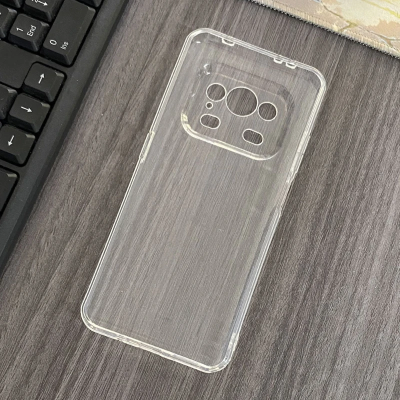 Clear Soft TPU Protective Phone Case - Transparent Cover Shell