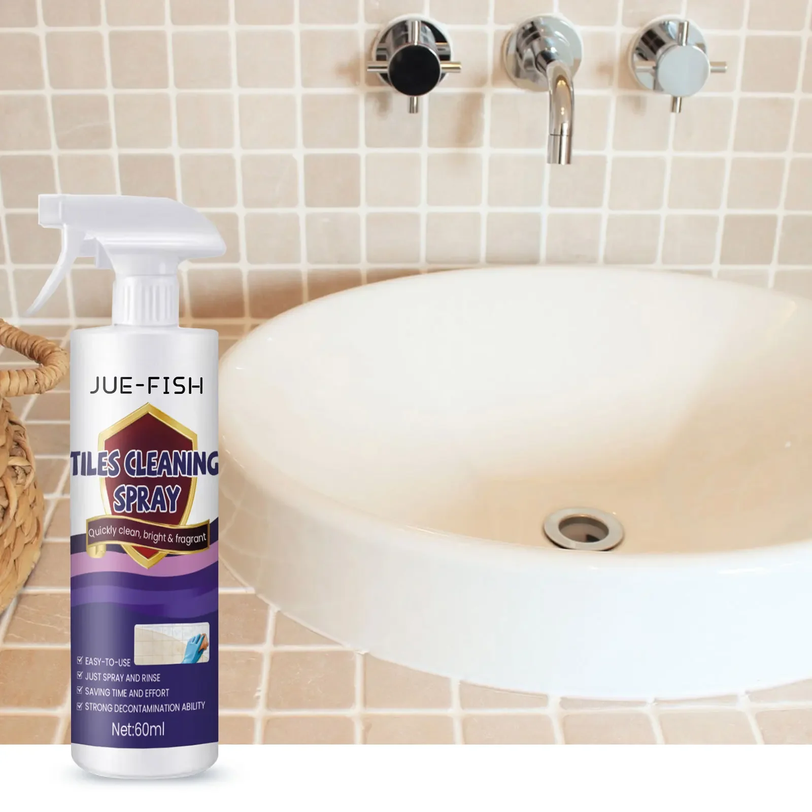 Tile Cleaning Spray Ceramic Tile Stain Remover Ceramic Floor Polish Cleaner Marble Scratch Repair Porcelain Cleaning Liquid