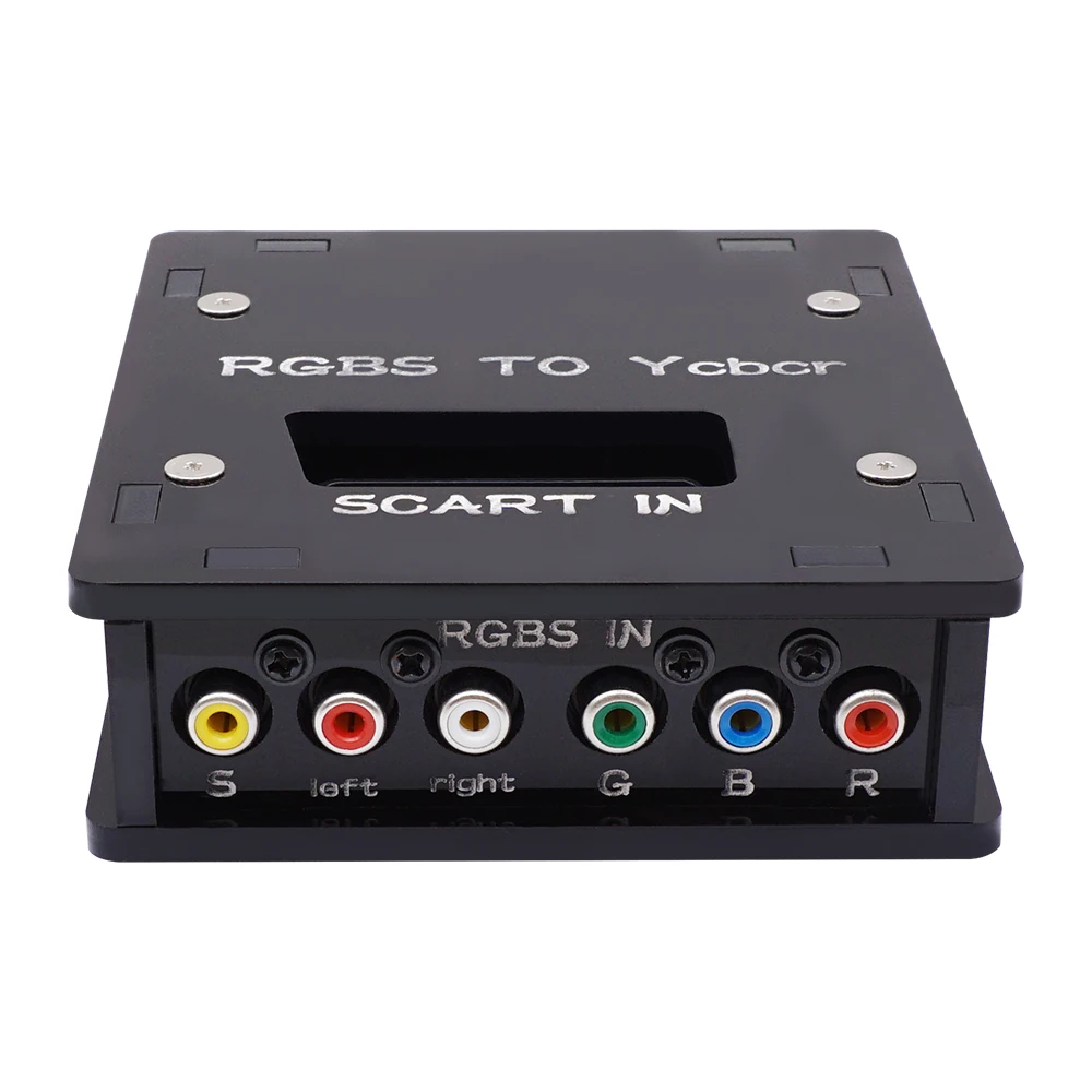 Rgbs To Ypbpr Ycbcr Component Converter With Scart Vga Composite Port
