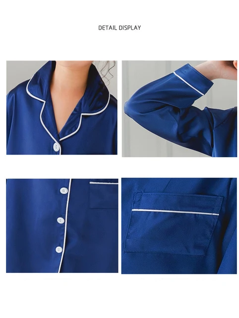 Kids Imitation Silk Pajama Set 6