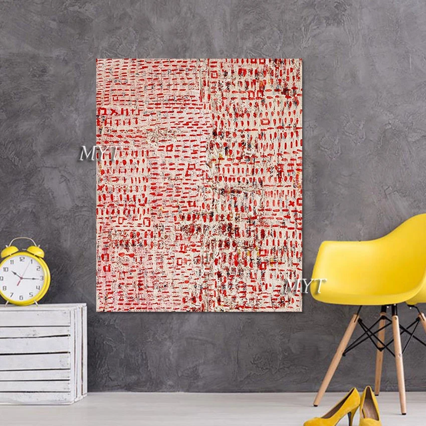 

Abstract Painting Red Color Acrylic Texture Idea Design Art Decoration Handmade Paintings On Canvas Latest Wall Picture Unframed
