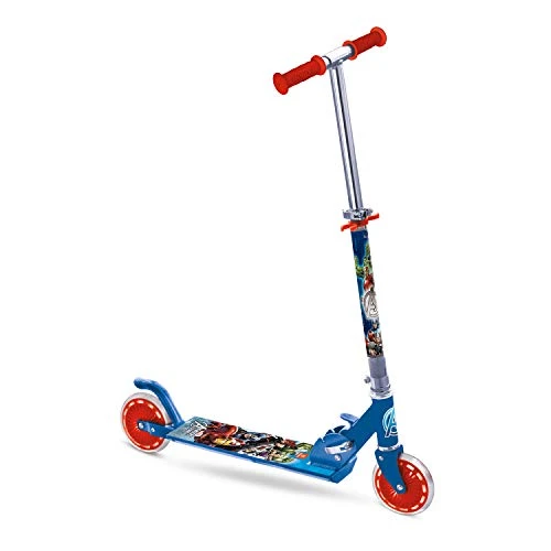 MONDO 18009 Avengers scooter, Multicolor, handlebar is adjustable at  different heights from 72 to 76,5 cm (18009)|Kids' Bikes & Scooters| -  AliExpress