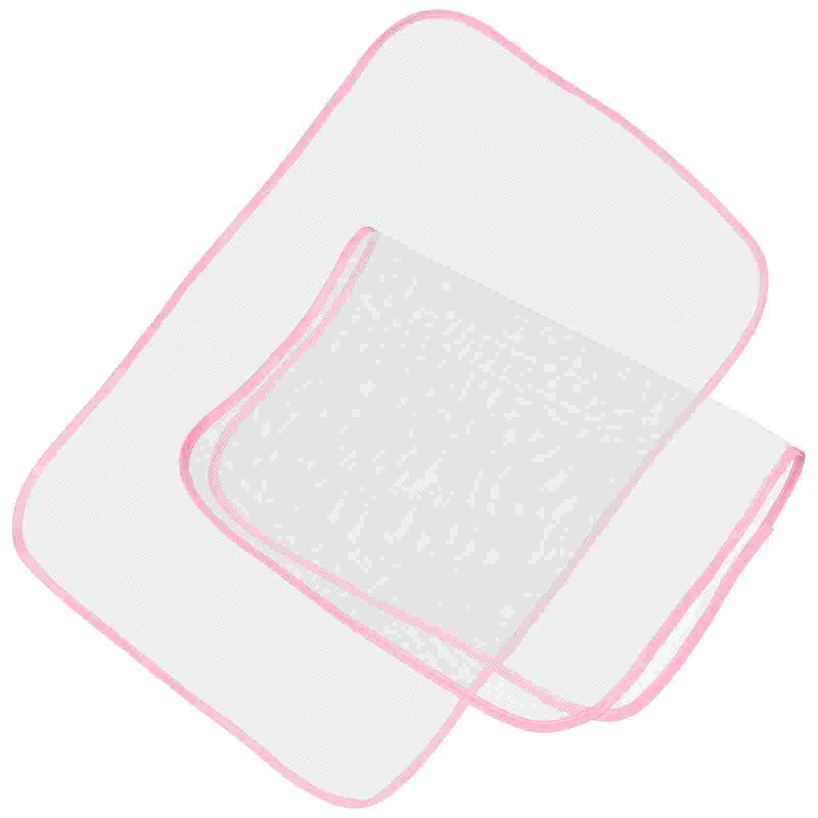 

2 Pcs Ironing Mat Protective Mesh Pad for Table Pressure Practical Cloth Guard Pressing Board Cover