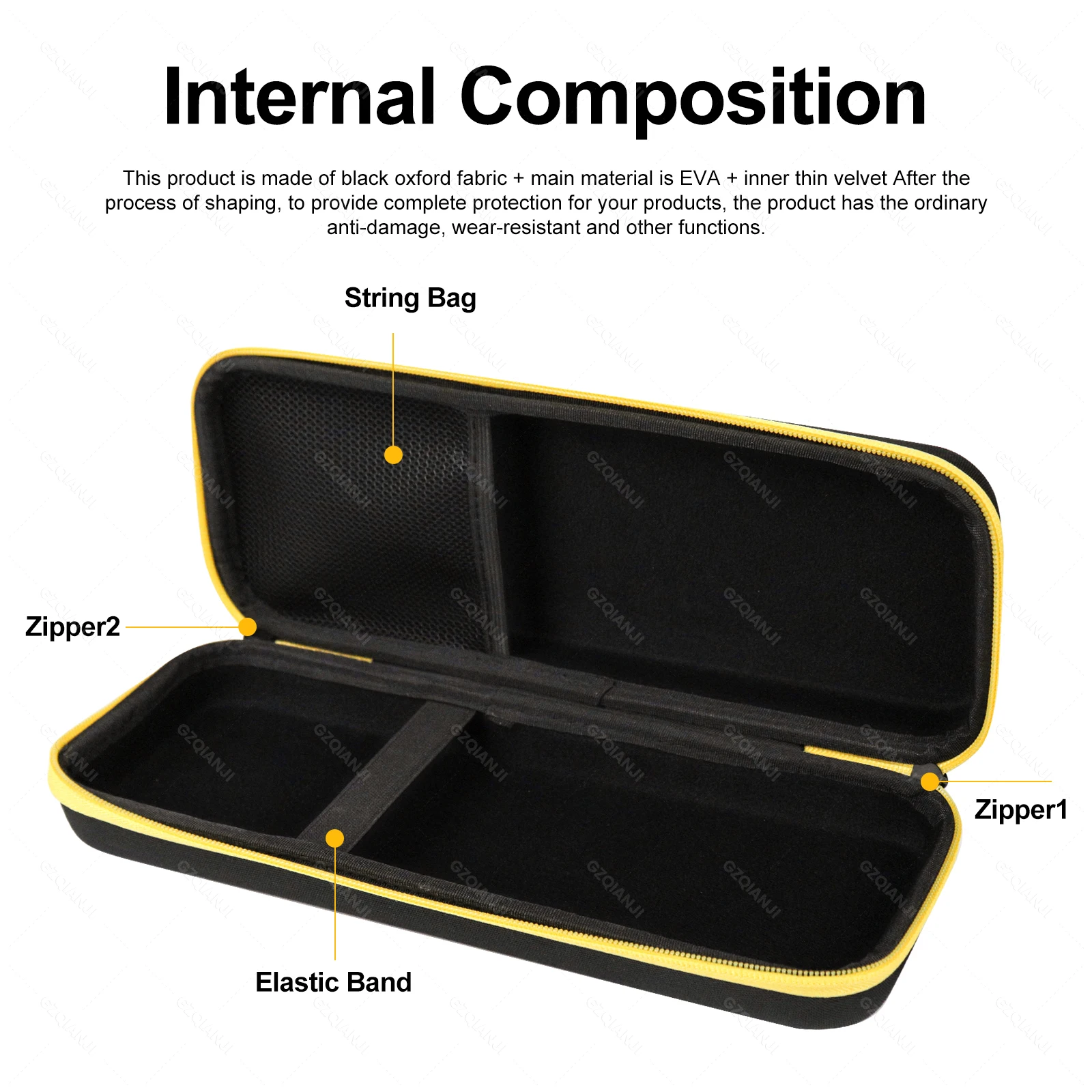 Mini Peripage A4 Printer A40 Bag Storage Case Made Of EVA Large Capacity Portable Printer For Travelling ATS886 PAPERANG