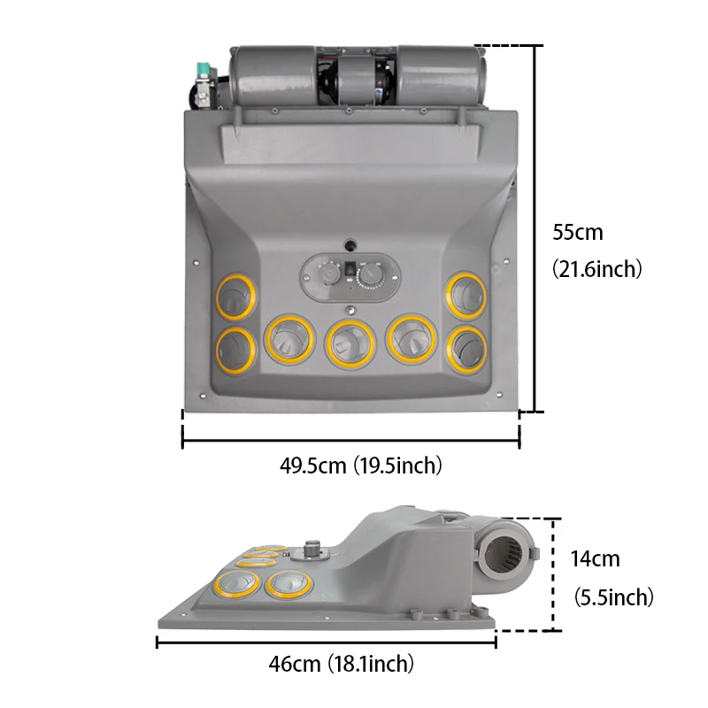 Universal Backwall A/C Air Conditioning Evaporator for Heavy Duty Machinery Truck Tractor Caravan Trailer Automotive 3 Universal Backwall A/C Air Conditioning Evaporator for Heavy Duty Machinery Truck Tractor Caravan Trailer Automotive 3
