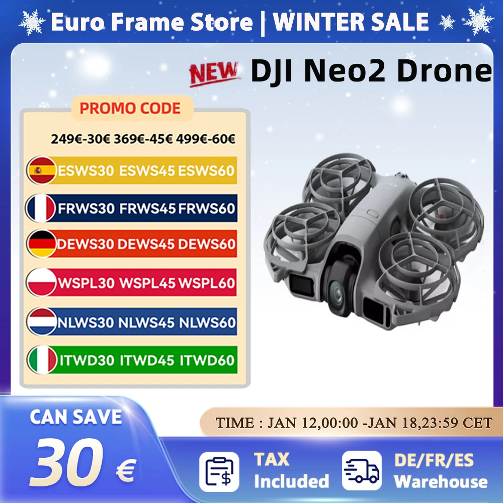 Dron DJI Neo2 Combo z EU za $452.99 / ~1670zł