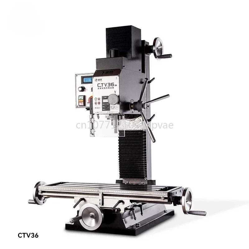 

New CTV36 silent drilling and milling machine, household continuously variable table drilling and milling machine