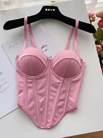 Ele Fibone Design Slim Fit Women's Vest Underwear Beautiful Ba Design Autumn Winter New Sle Commute Sle Faion - Image 3