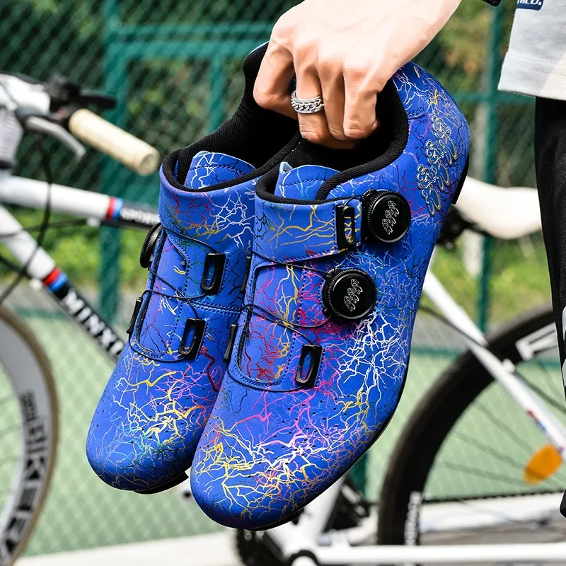 Cycling Sneaker SPD Mtb Men Women Mountain Bicycle Footwear Ultralight Racing Road Bike Shoes Flat Cleats Dirt Speed Sneakers