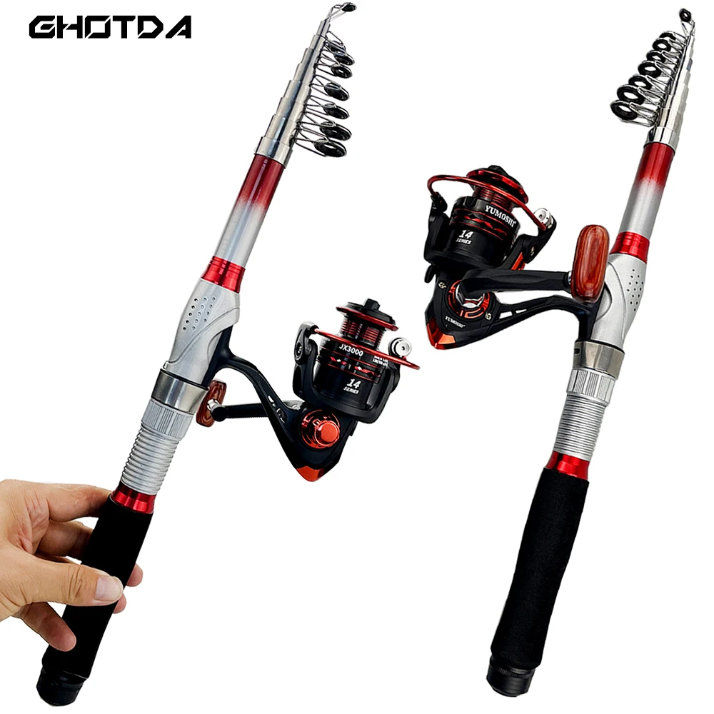 Rod-Reel-Combo-Spinning-Reels-Kit-Telescopic-Fishing-Rods-Set-Carbon ...