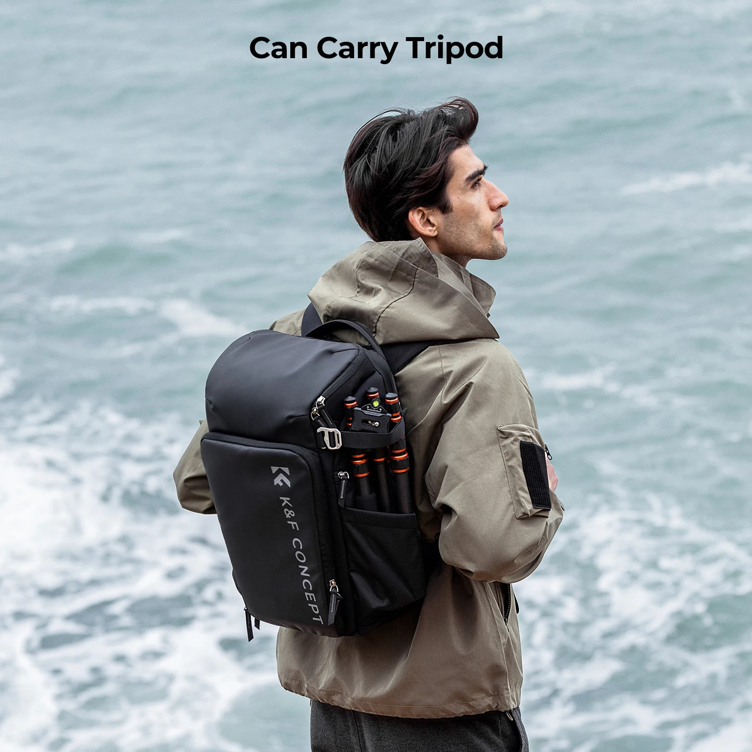 16Inch Alpha Backpack 25L Professional Photography Camera Shoulder Bag City Commute Can Carry A Tripod