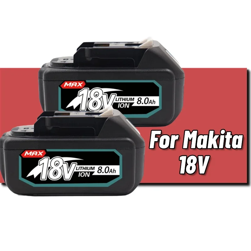 

Original for Makita 18V 6000mAh Battery and charger for Makita 18V Battery Rechargeable Replacement BL1850 BL1860 BL1860B Tools