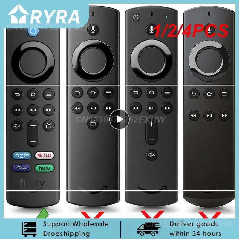 1/2/4Pcs Cover Protettiva In Silicone Per Amazon Fire Tv Stick 4K 3Rd Gen 3A Generazione Cover Cube Antiurto Telecomando Antiscivolo