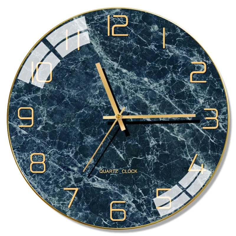 Glass Mechanism Wall Clock E  