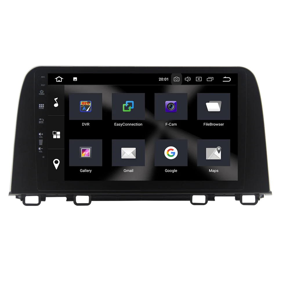 

Car dvd player GPS Navi For Honda CRV 2018 2.5D IPS Capacitive screen 1024 *600 +wifi+SWC+RDS+Android 10.0 4+64G PX6