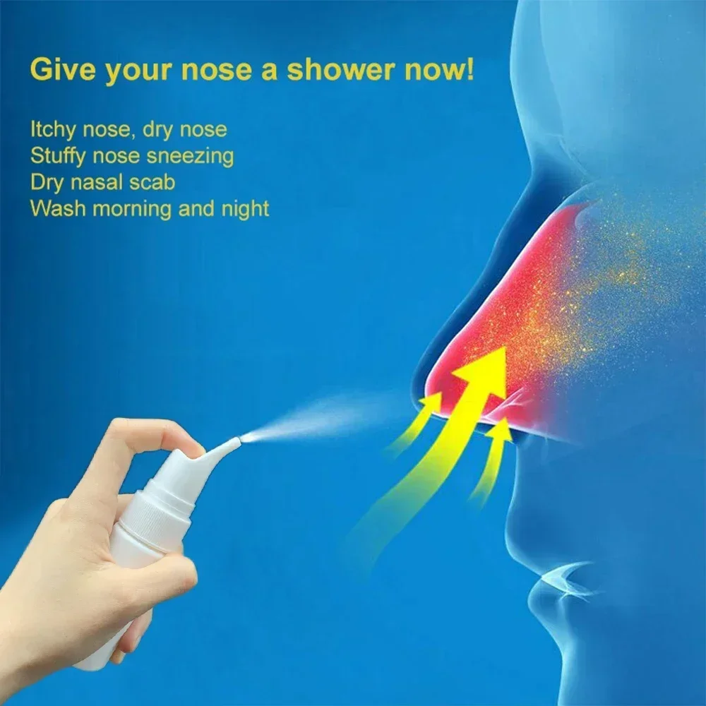 Nose Cleaner Sinuses Treatment Nasal Wash Spray Bottle