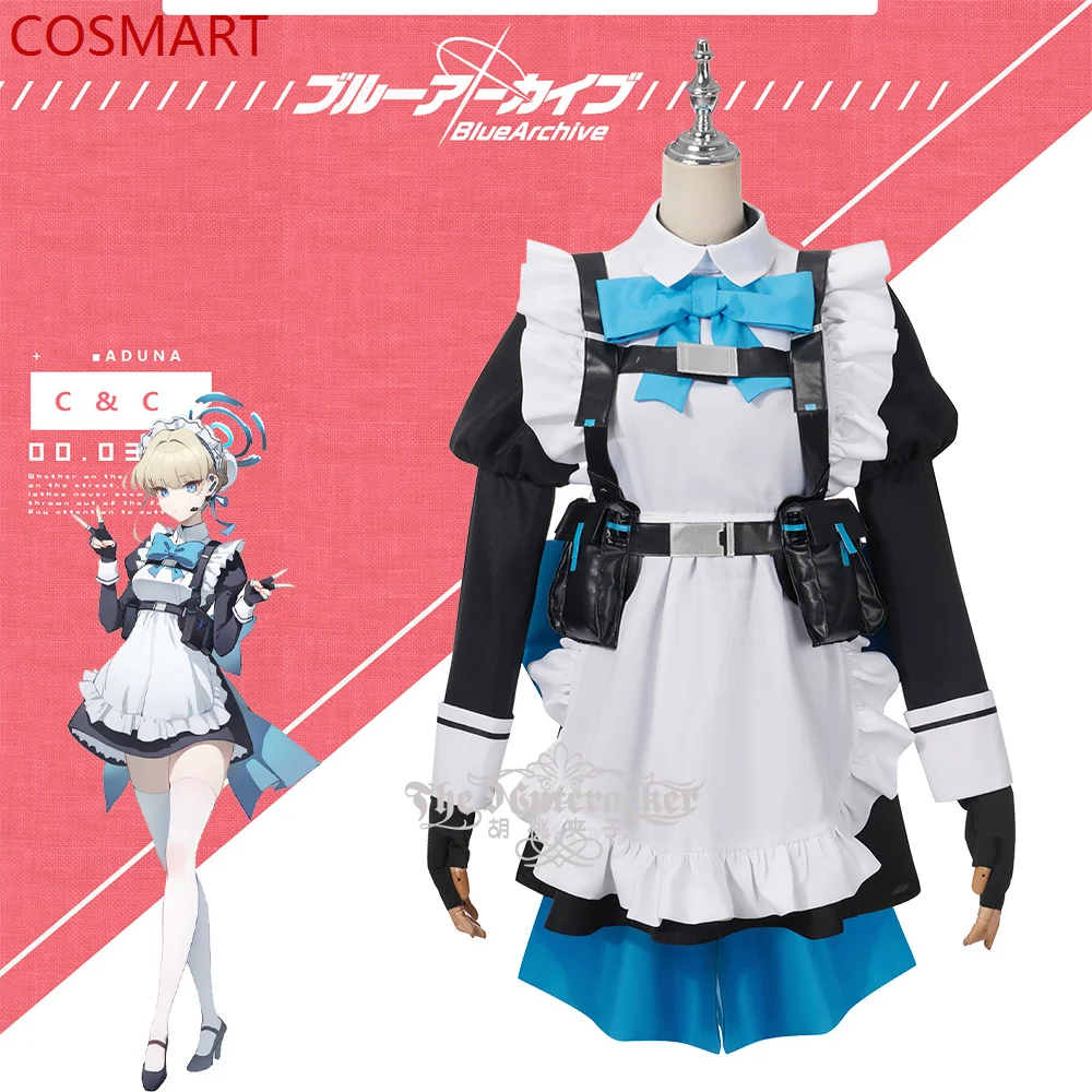 

Blue Archive Fei Niao Ma Shi Maid Outfit Dress Cosplay Costume Cos Game Anime Party Uniform Hallowen Play Role Clothes Clothing