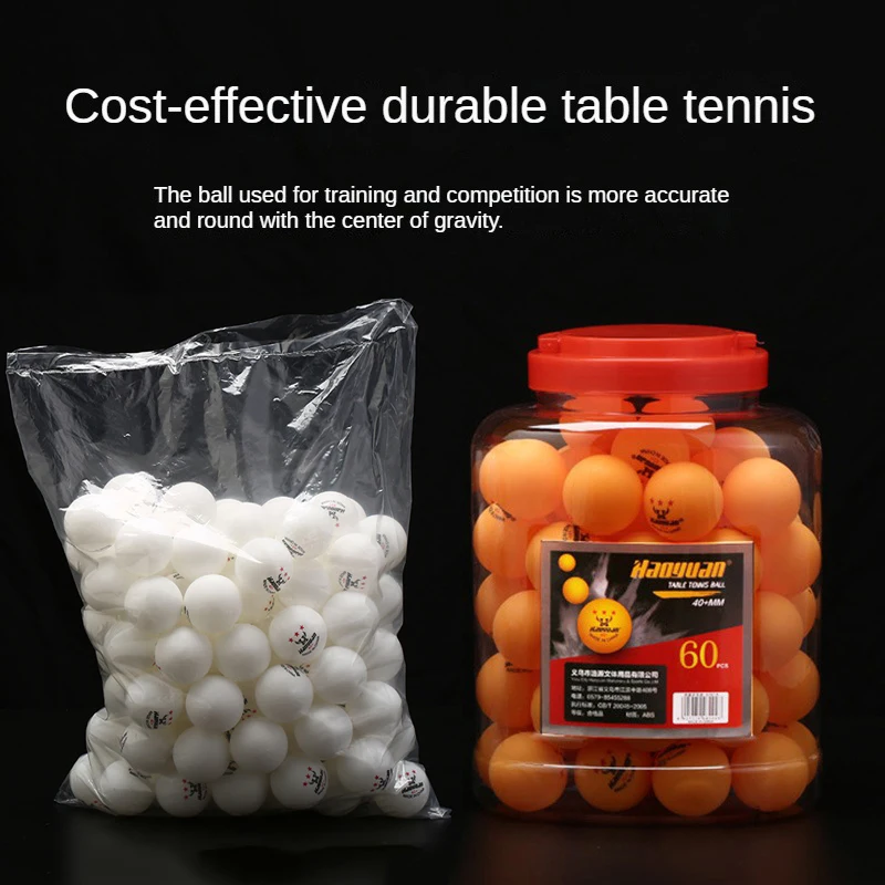 Table tennis balls Professional 3 Star ABS plastic 2.8g 40+mm ping pong balls for match training