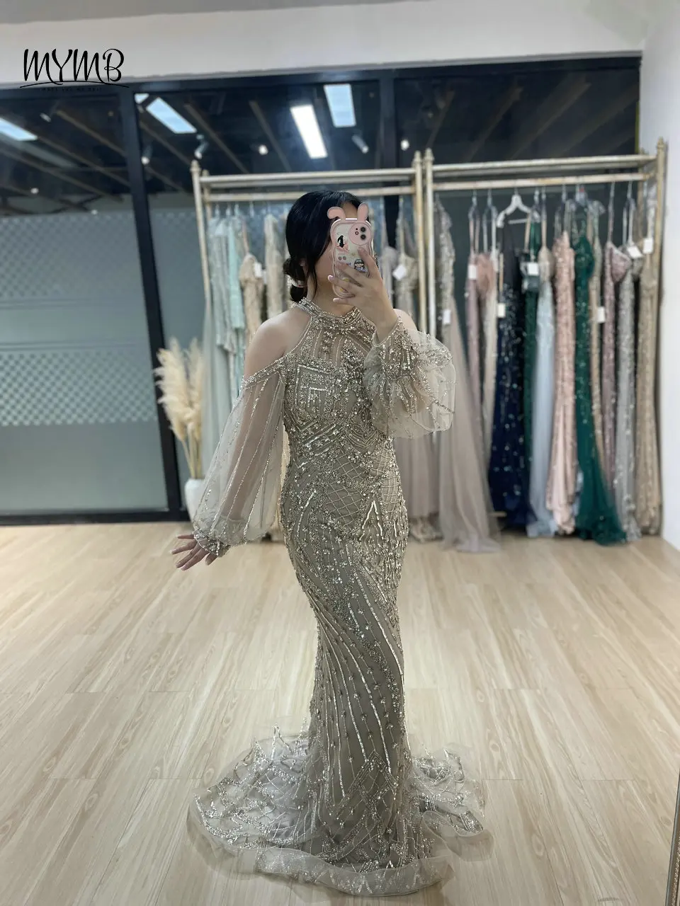 green emerald velvet dress luxury Off-the-shoulder Fantasy Feather Long Prom Dress Dubai Evening –  SELINADRESS