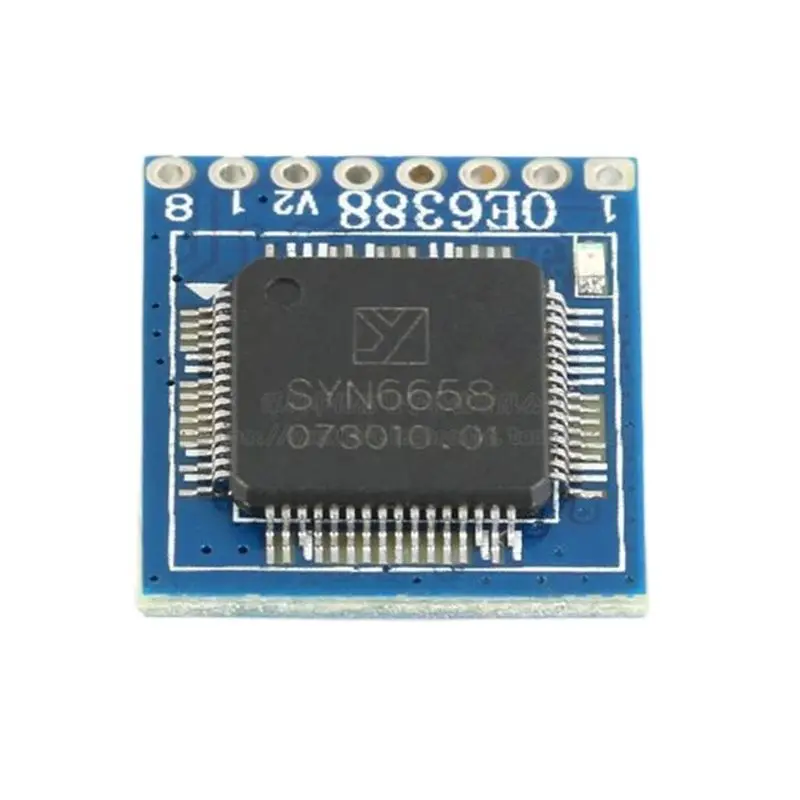 

SYN6658A Chinese Synthesis Module/text to Speech/with 3W Amplifier