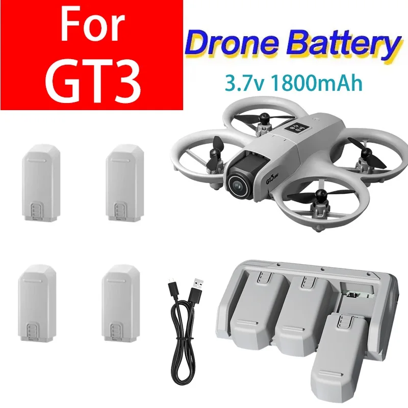 GT3 Drone Batterie Original 3,7 V 1800 mAh mit Lade Manager Batterie für GT3max Drone Großhandel