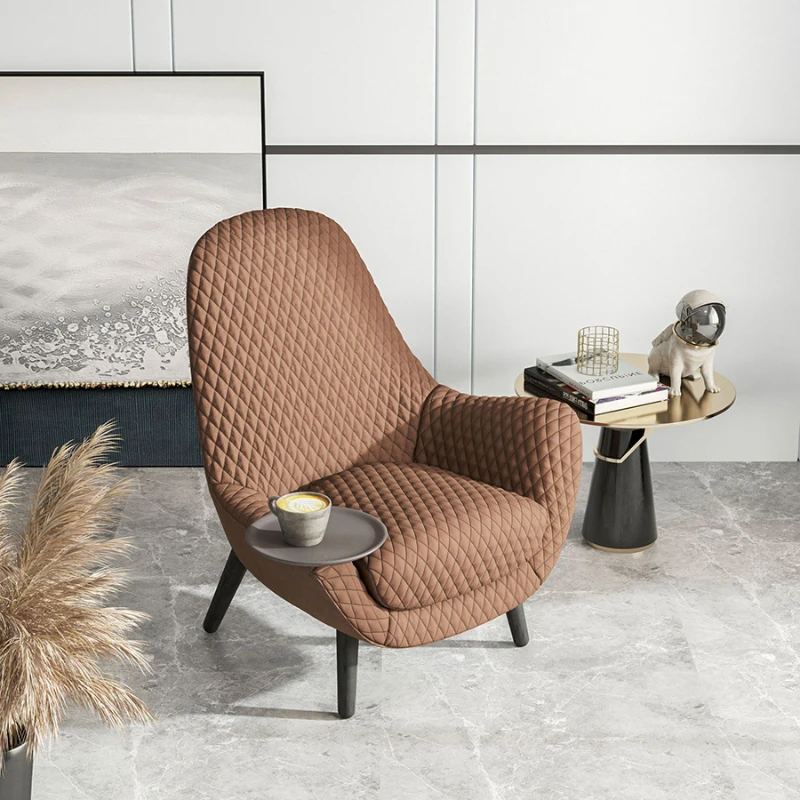 

Leisure tray chairs, minimalist and luxurious living room sofas