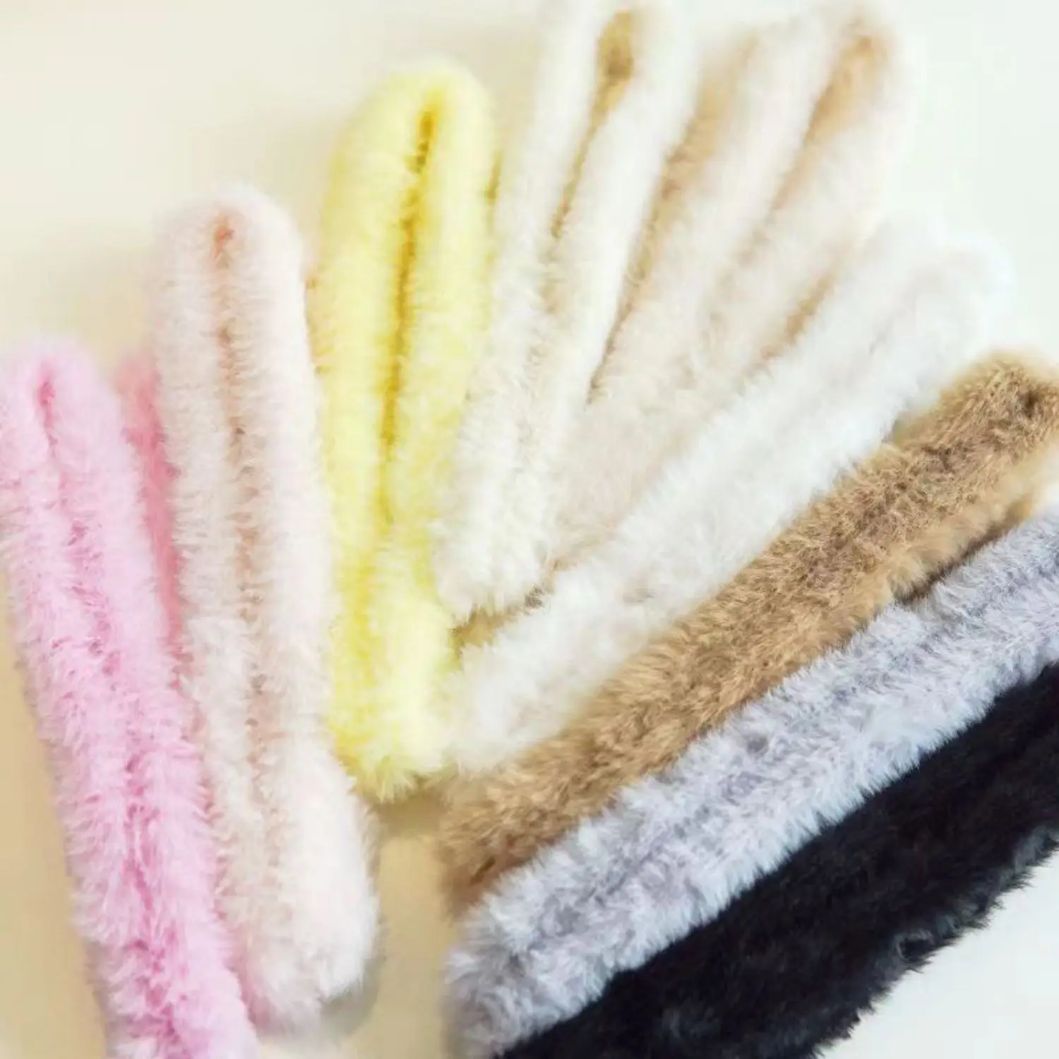 2pcs Pipe Cleaners Extra Thick Jumbo Fur Pipe Cleaners Craft Chenille Stems Craft Supplies Cleaner Creative DIY Arts