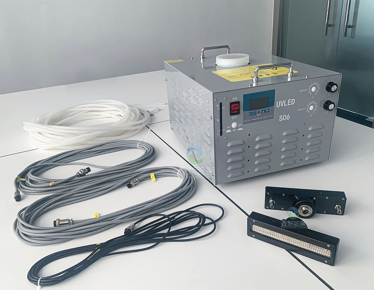 UVLampCuringSystem2LEDLampswithWaterTankAndCableFullset