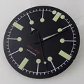 Black dial hand
