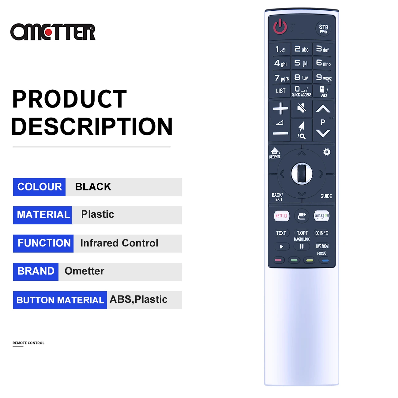 Oled Smart tv Controle Remoto com Usb An-mr700 Akb75455601 Novo - Image 4