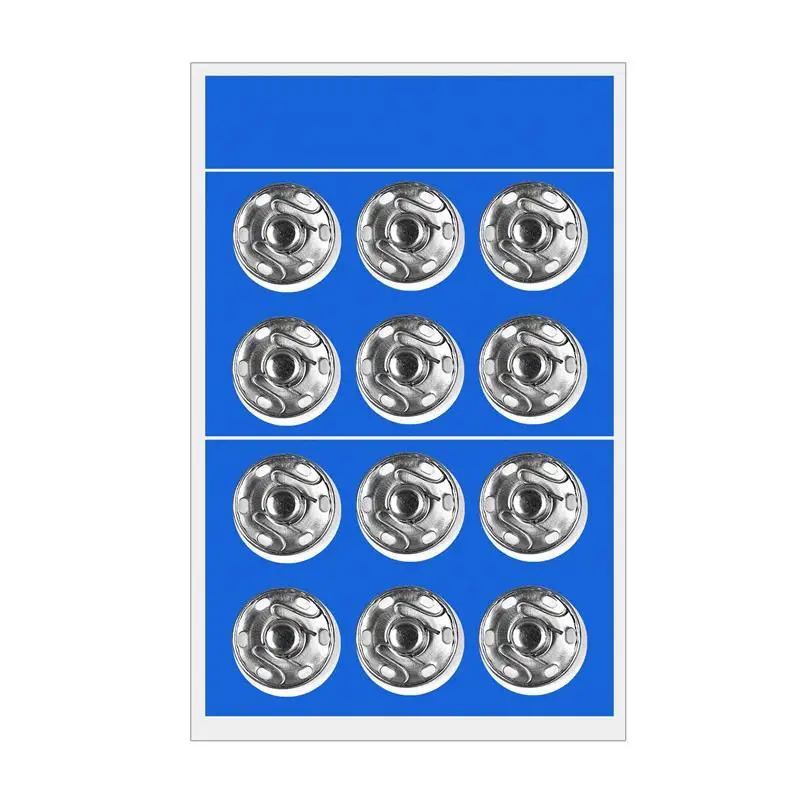 Boutons Pression A Coudre 13 Mm Laiton Noir PRYM Réf 341168