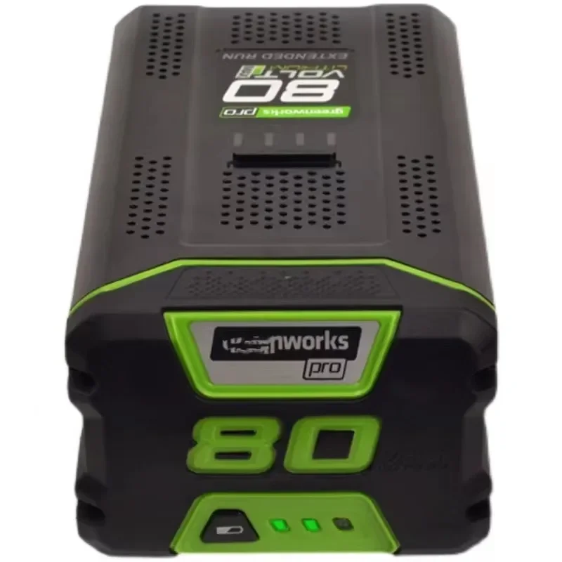 Batterie Greenworks 80V 5Ah - Pour Outillage Jardin GBA80200, GBA80400, GD80BL, Etc. - Li-ion, Garantie 5 Ans